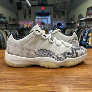 Size 12 - Air Jordan 11 Retro Low Light Bone Snakeskin Lightly Worn No Box